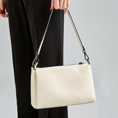 Leather Women's Bag Messenger Bag Women's New First-layer Cowhide Mother Bag Fashionable Versatile Commuter Shoulder Bag Women