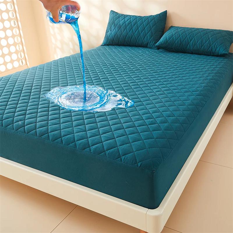 2026 Waterproof Bed Cover Bedding Set Anti Dust Waterproof Bedspread Bed Mattress Cover Bed Fitted Sheet Bedcloth