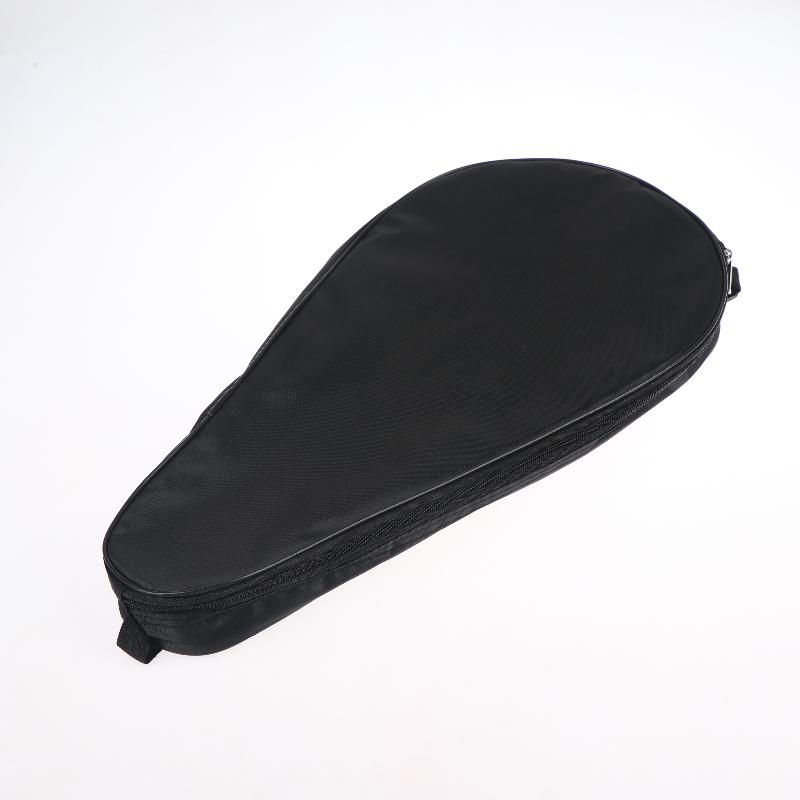 Borsa a tracolla per racchetta da padel in tessuto Oxford Copertura antipolvere per racchetta da paddle Adatta alla maggior parte delle racchette da tennis Design traspirante per l'allenamento estivo