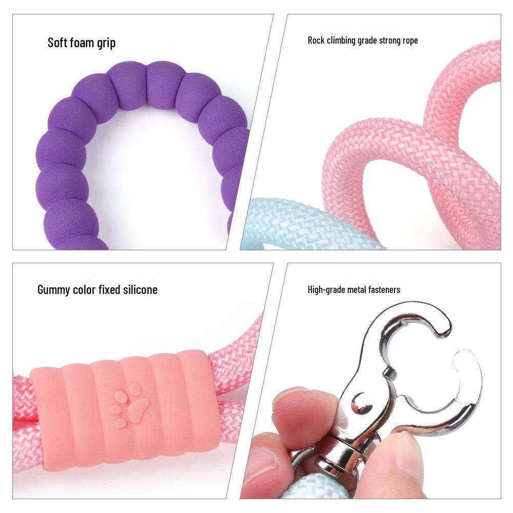 Professional Dog Training & Competition Cross-Body Leash - Explosion-Proof, Adjustable Waist-Belt Design