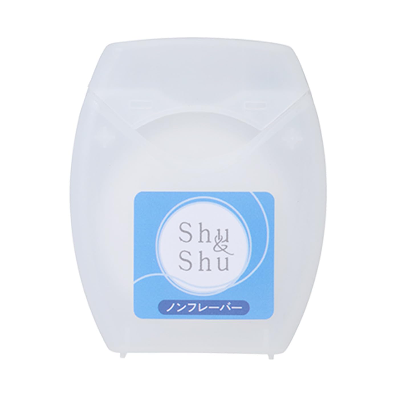 Floss 50m Unflavored Waxed Type 1 Roll Dental Professional Product Shu&Shu Fluoride-Containing белый