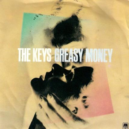 

7inch Record KEYS (2) - Greasy Money AMS8159 A&M Records 1981 UK Rock Used