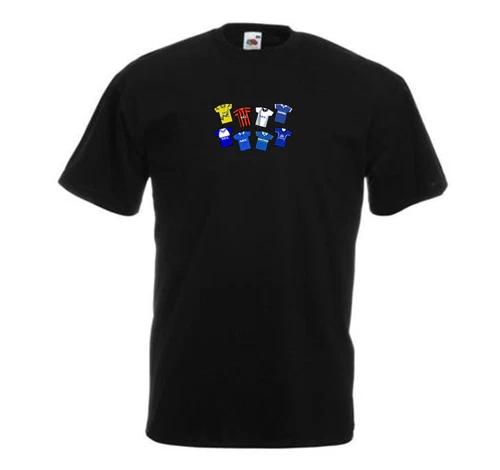 Chelsea Retro Kits Black T-Shirt Adult tshirt Great Gift Classic Kits 4XL