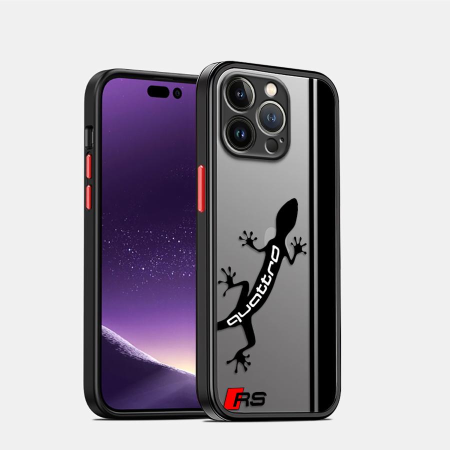 Phone Case for Apple iPhone 13 Pro 16 Pro 11 Pro Max 15 Pro Max 7 8 SE 12 Mini XR XS X 14 6s 16e SE TPU Cover Luxury Car A-AudiS