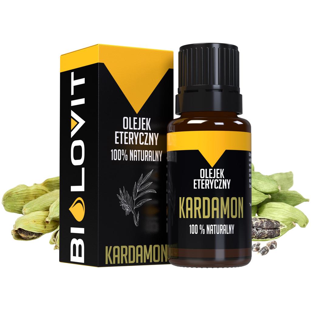 Bilovit Cardamom Essential Oil 10ml Pure Elettaria Cardamomum Seed Oil