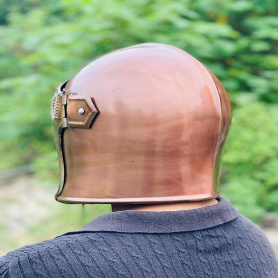 Barbuta Helmet   Medieval Knight Armor 18g Mild Steel Helmet  LARP Cosplay Halloween Costume Barbuta Visored Warrior Helmet