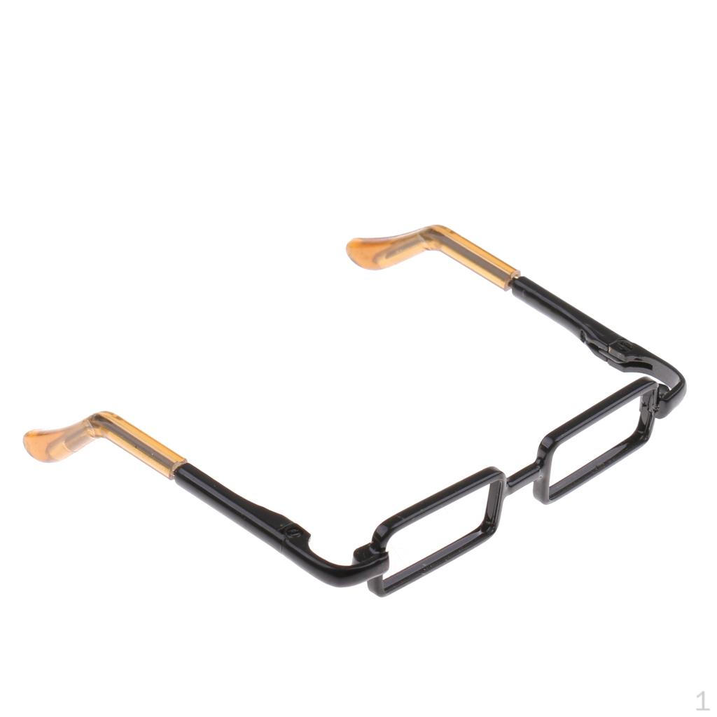 Fashion No Frame Square Glasses Eyewear For 1/4 Boy Girl BJD DZ AS Dolls Clothes