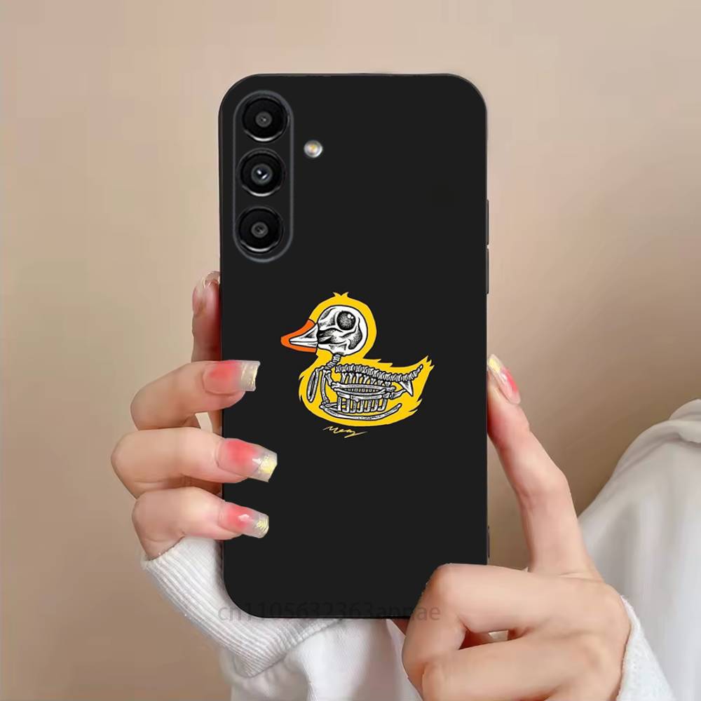 Yellow Duck Phone Case For Samsung Galaxy S21 22 23 24 S25 Ultra PlusS20 FE S10 Plus  Cover Funda