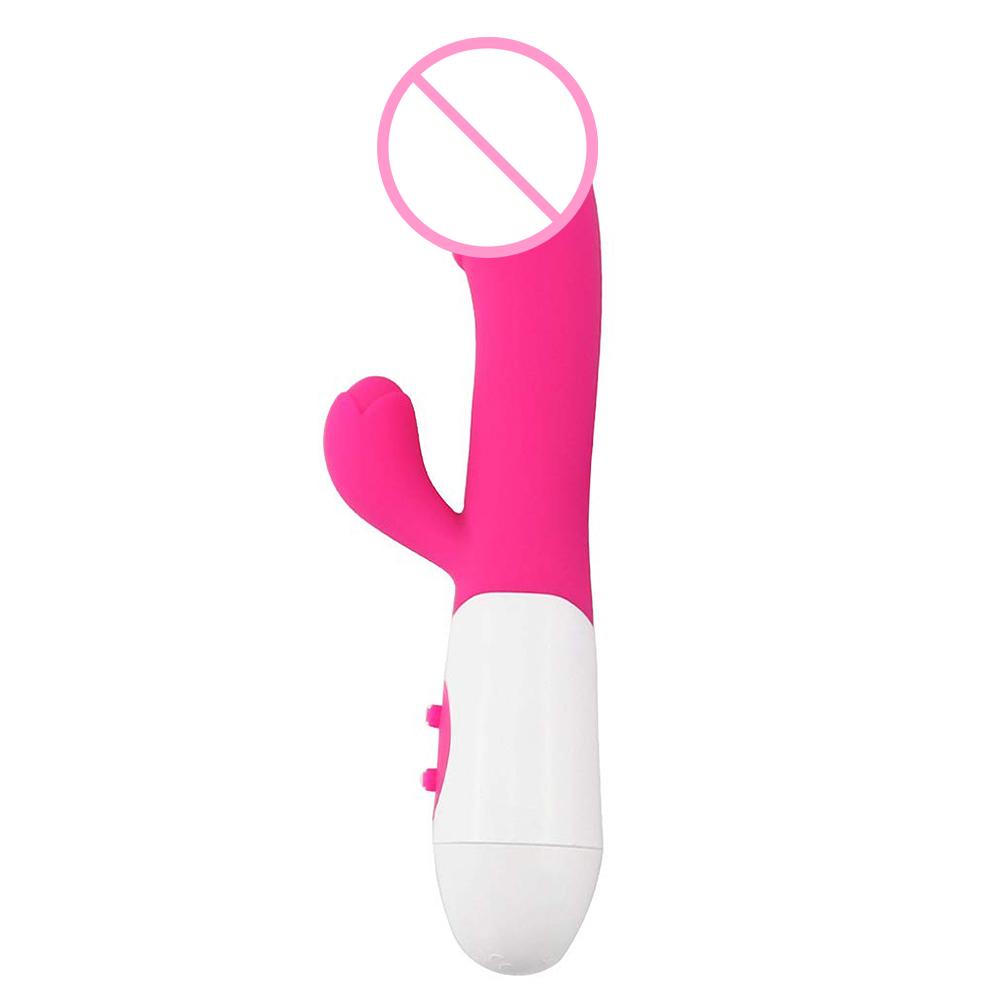 Vibrator Soft Silicone Vibrator G Spot Clitoral Stimulator Waterproof Women Av Wand