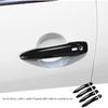 4PCS Car Exterior Door Handle Cover Trim with Smart Keyhole Glossy Black For Nissan Altima Sentra      2024