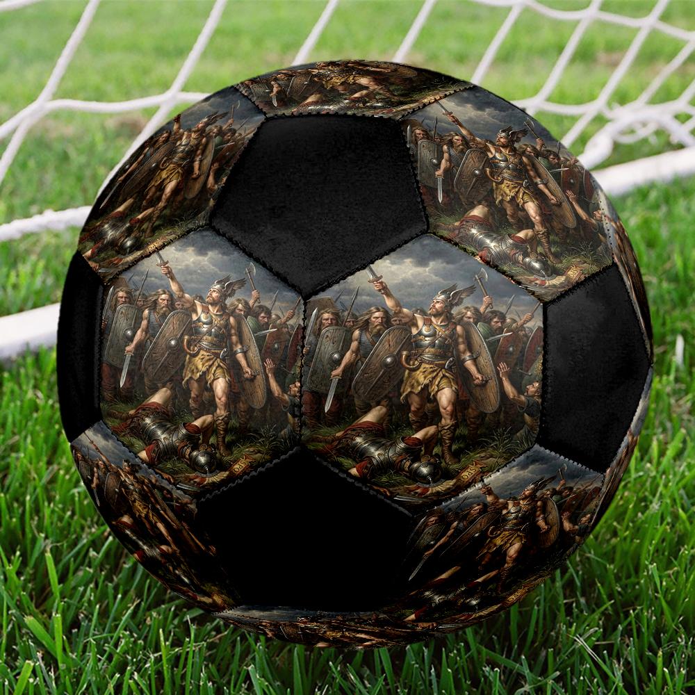 Heroes of Gaul Theme Size 5 Soccer Ball, Suitable for Both Indoor and Outdoor Matches, a Gift Suitable for Everyone.