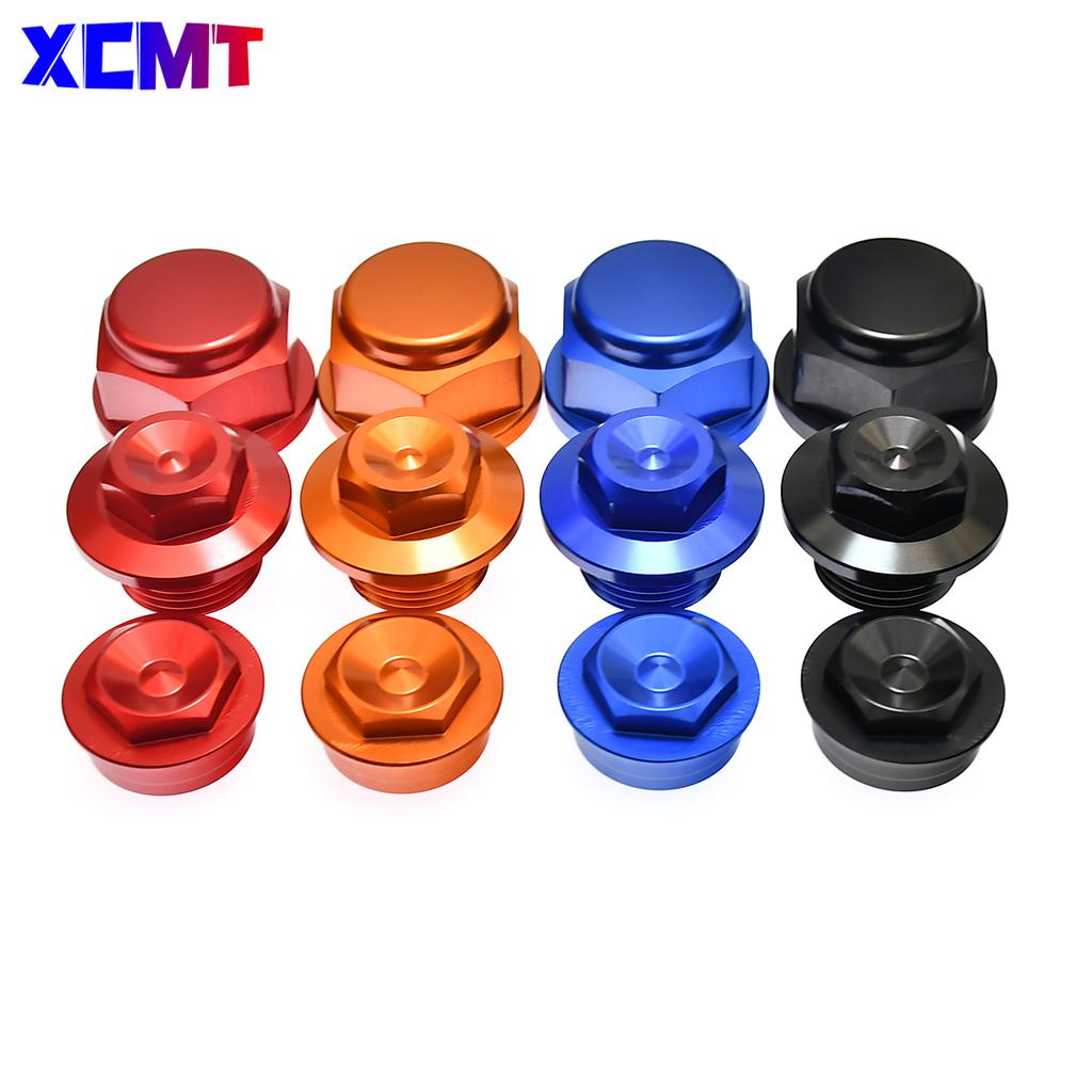 Front Wheel Lock Nut Bolt Rear Chain Adjuster Axle Block Wheel Axle Nut Cocer CNC For KTM SX SXF XC XCF EXC EXCF XCW SMR 85-530