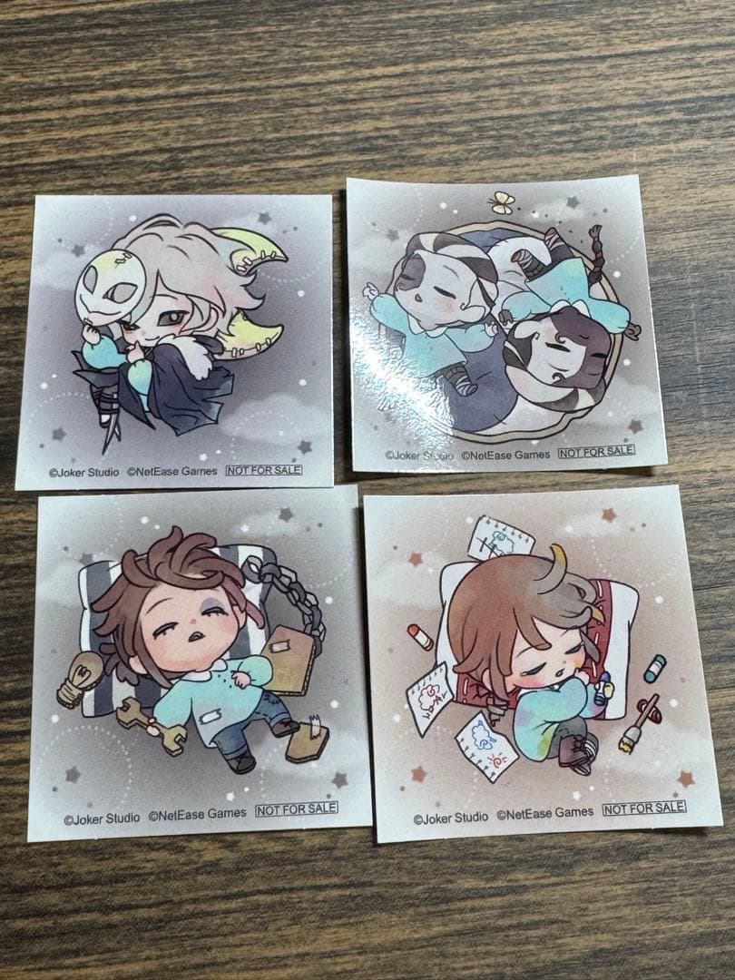 [Б/У] Бонусные предметы из Animate для Identity V: Ночной сторож, Белая гвардия и Черная гвардия, Заключенный, Художник
