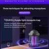 Indoor Mosquito Killer Electric Bug Zapper with UV Light Rechargeable Portable Mosquito Trap for Home Use Safe and Efficient Insect Control