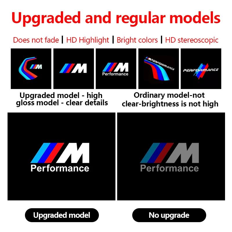 2/4 LED Door Projector Lights for BMW E36 F20 E46 E39 E38 E90 E53 X3 X5 X6 M2 M Car Welcome Logo Light Projector