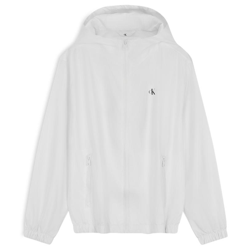 Calvin Klein Trendy Outdoor Casual Sports Letter Print Hooded Lightweight Jacket Women Jackets J221166