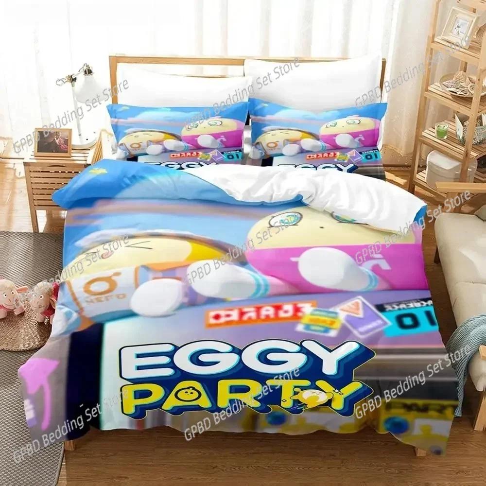 Comforter Luxury New Eggy Party Bedding Set Single Twin Double Queen King Cal King Size Set