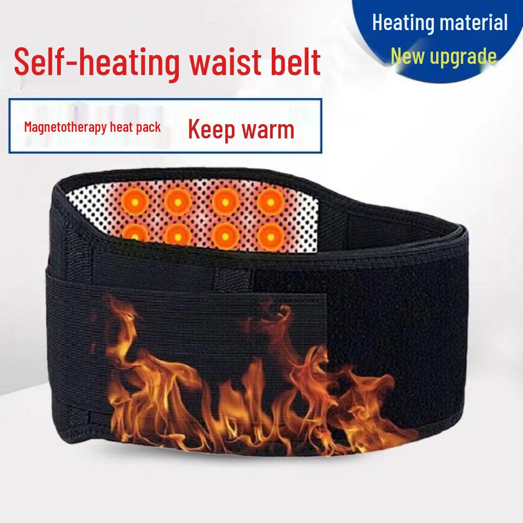

Самонагревающийся магнитный пояснично-крестцовый бандаж для пожилых - согревающая терапия для талии и живота, подарок L (65-80kg)