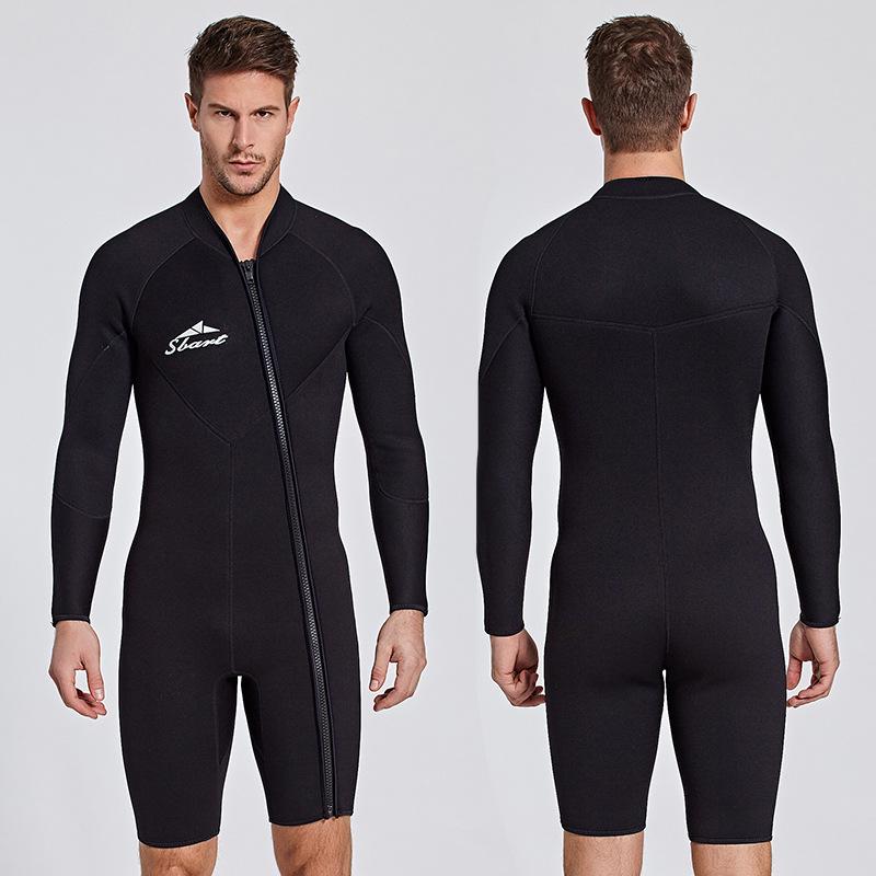 Sharkbat Men's 3mm Long Sleeve Wetsuit with Jellyfish Protection & Sun Guard
