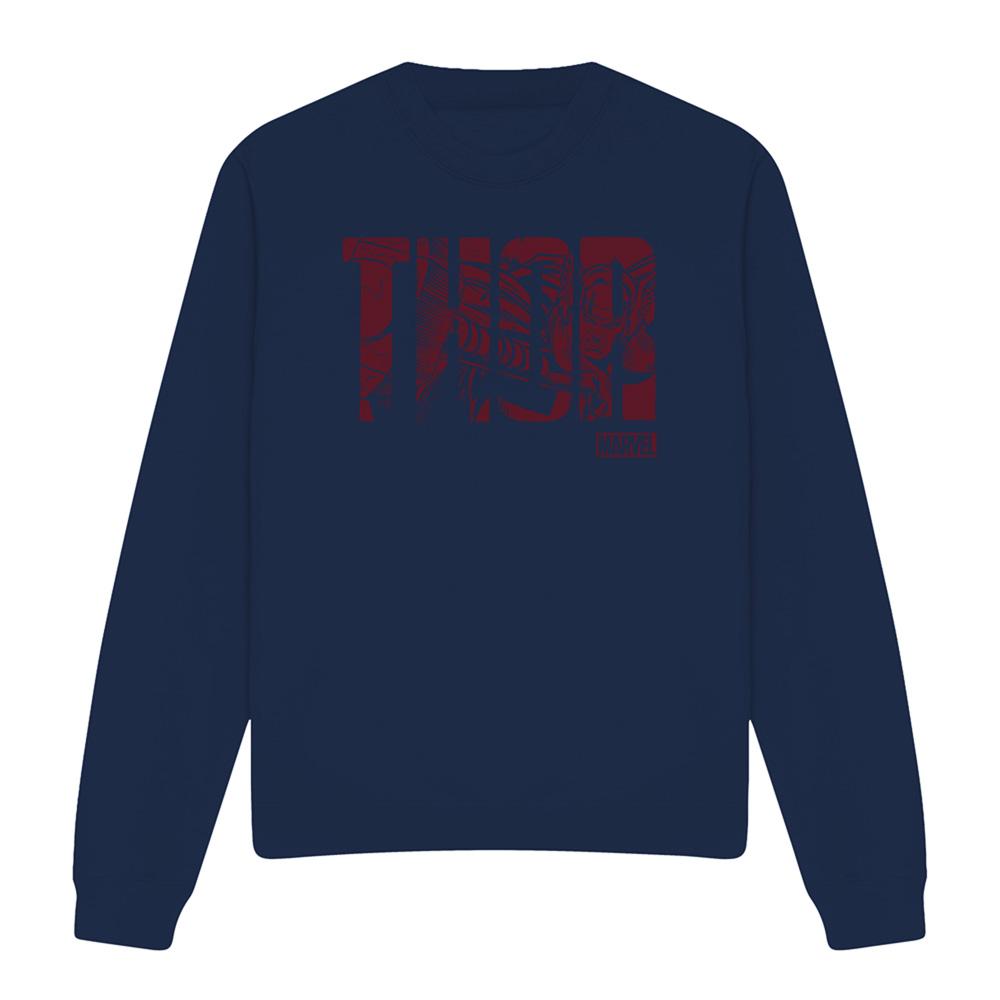 Thor Unisex Adult Text Sweatshirt