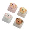 Themed Resin Keycaps With Puppy Designs Perfect For Personalizing Mechanical Keyboards And Enhancing Typing Comfort