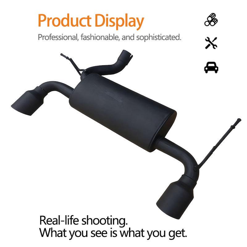 Tubo di scarico posteriore potenziato per modelli JEEP Wrangler JK/JL
