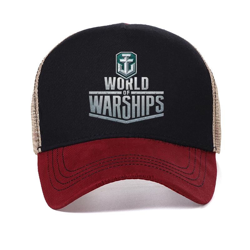 

game World Of Tanks Print Baseball Cap summer casual men cool trucker hat adjustable Men Women Snapback hats Adjustable