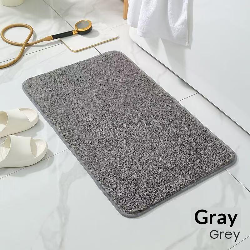 Crystal Velvet Non Slip Absorbent Bath Mat Floor Mat Doormat For Bathroom Entryway Indoor Use