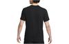 Nike T Shirts Men's Black Crew Neck Moderate Straight Fit FV8361-010