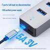 Multi-port USB 3.0 Hub & Extender with Power Supply