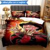 Horror Movie Characters 3pcs K-pop music group Bedding set,Ideal for Bedroom, Dormitory,Including Duvet Cover And 2pcs Pillowcases,Fan gifts