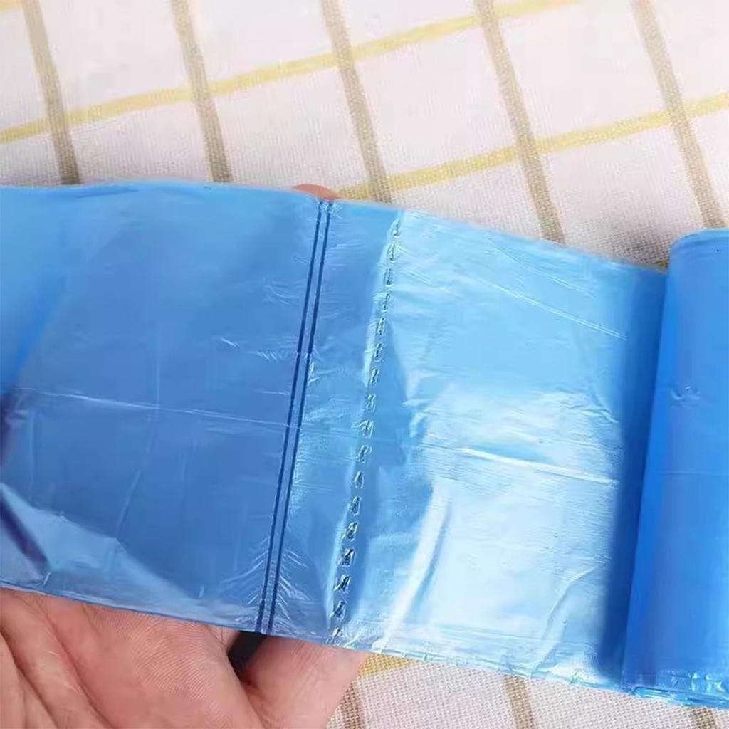 Genomskinliga plastsoppåsar Avfallskorgspåsar För Kök, Hem, Badrum Avfallskorgsfoder Högdensitet Läcksäkra Köksavfallspåsar