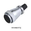 ZHQCN WS48 TQ+Z Waterproof M48 Female Plug Male Socket Panel 5 7 20 27 38 42 Pin Industrial Aviation Connector Electrical Power