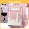 Trendy Lightweight School Backpack With Letter Pattern For Unisex Middle And High School Students Available In Multiple Colors