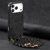 Crossbody Retro Leather Phone Case for iPhone 17 Pro Max 16 Plus 15 14 13 12 11 17Air 16e Long Lanyard Strap Back Cover