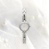 [Fieldwork] Women's Watch Analog 5 ATM Waterproof Metal Band Silver White WP Miju ST288-1