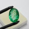 Natural Zambia Green Emerald 19.40 Carat Loose Gemstone CERTIFIED Oval Cut M-150-S