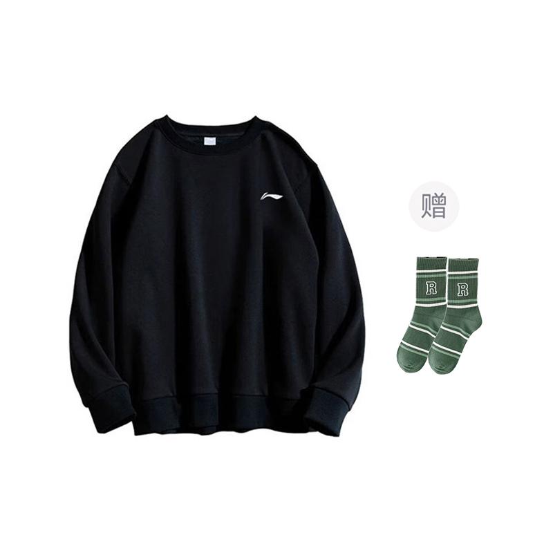 Li Ning Sweatshirts Men's Crew Neck Moderate Regular YWDT527-1