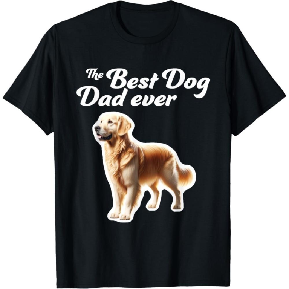 

Best Dog Dad Ever - Golden Retriever T-Shirt S