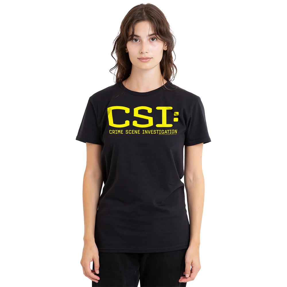 CSI Unisex Adult Logo T-Shirt
