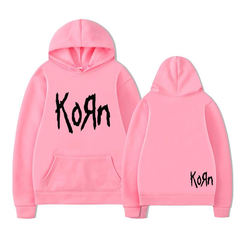 

Худи Korn Осень Певец Графическая печать Толстовки для фанатов Повседневная одежда с длинным рукавом для мужчин и женщин Sudaderas Худи 2XL