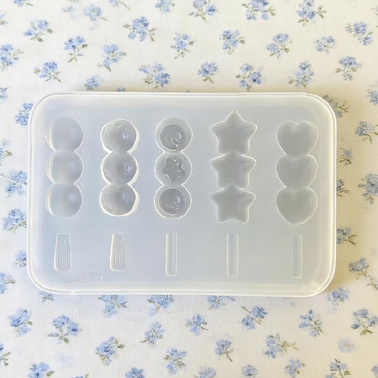 Easy To Clean Flexible Silicone Sphere Mold Baking Decoration Molds For Unique Resin Keychains And Ornaments