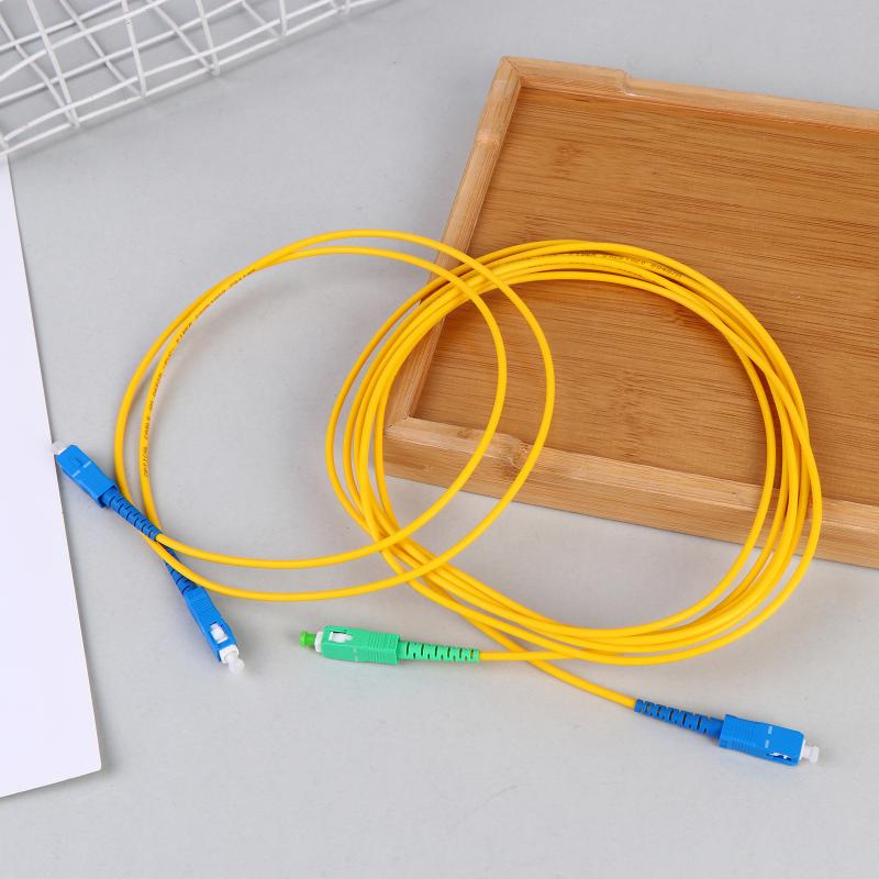 Apc Upc Upc Upc Optical Fiber Patch Cord Cable Simplex Ftth Sm Single-Mode 1/2/3/5M Fiber Optic Jumper