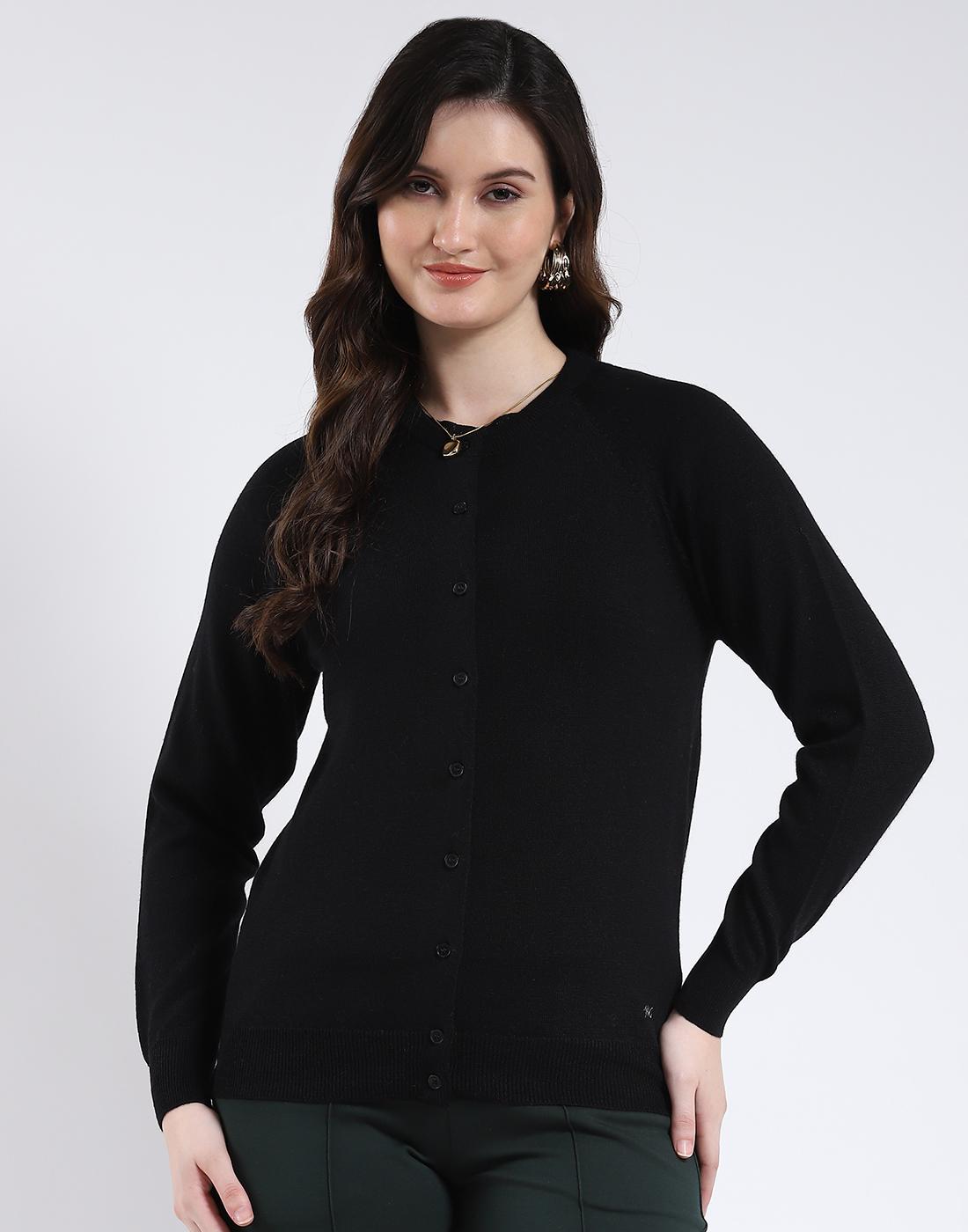 

Monte Carlo Women s Regular Fit Cardigan чёрный