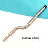 Outil d'ostéotome d'implant dentaire, outil de levage de Sinus dentaire, pointe courbée, poussoir de laboratoire dentaire, outils de dentiste