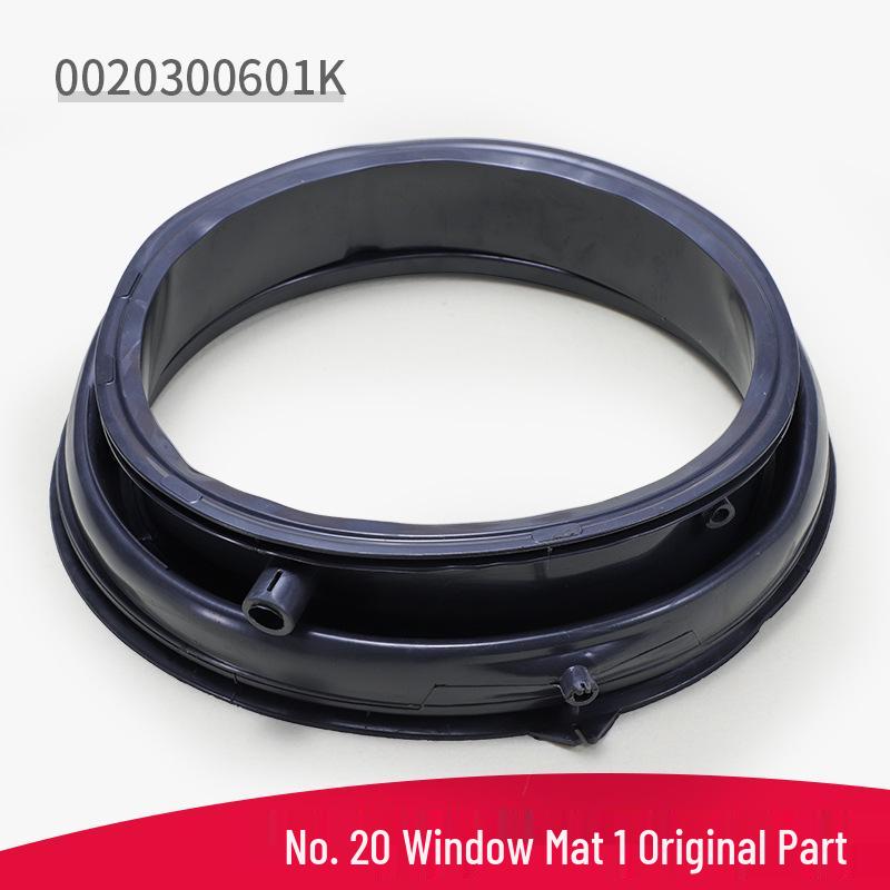 Drum Washing Machine Door Seal Gasket & Window Pad Replacement Set