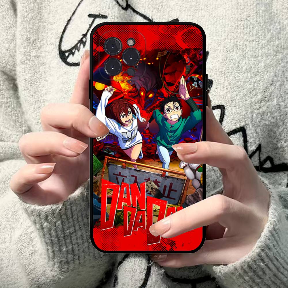 Anime D-Dandadan Okarun Phone Case For IPhone 17 16 15 Plus X 14 11 12 13 Mini Pro Max Mobile Case