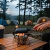 Double-Sided Outdoor Folding Sandwich Grill Pan Non-Stick Detachable Sandwich Maker Heat-resistant Breakfast Machine Camping