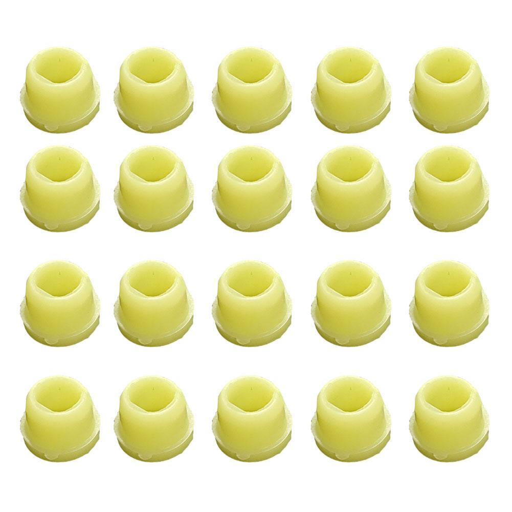 

20PCS Rubber Pipe Seals for Air Conditioner Refrigeration Compatible with R12 R134A and R410 Replacement Parts