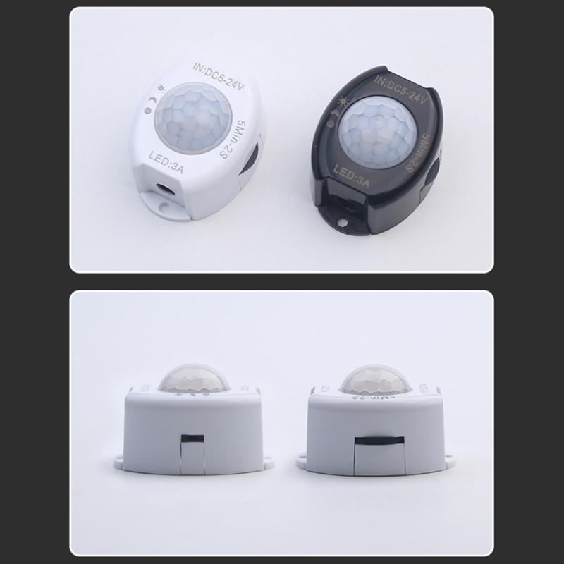 Small Motion Detection Switches Supporting 5V 12V 24V Power Input Abs Motion Detection Switches Suitable for Home Office